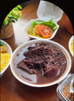Prato de comida caseira